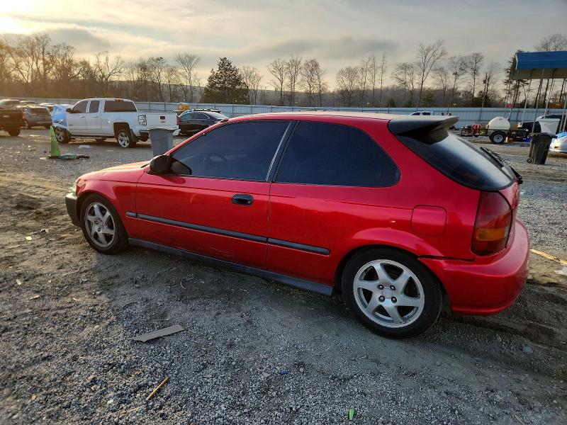 Photo 2 from auction – 1996 HONDA CIVIC DX with VIN 2HGEJ6345TH103226