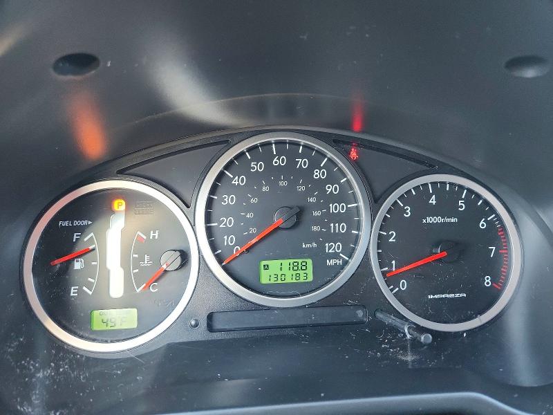 Photo 9 from auction – 2006 SUBARU IMPREZA OU with VIN JF1GG68666H807144