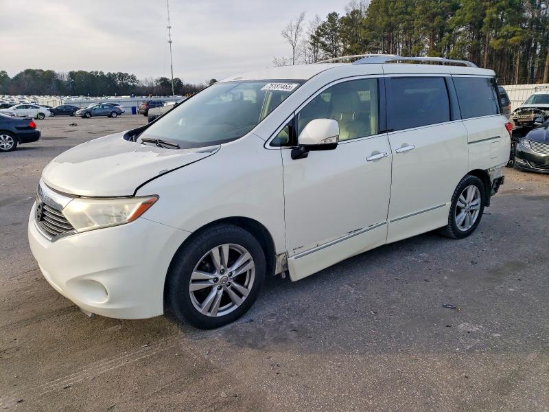 NISSAN QUEST S 2015 with VIN JN8AE2KP4F9120730 - Photo from auction