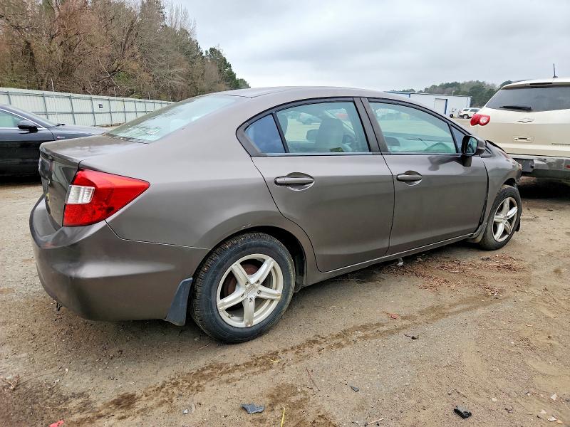 Photo 3 from auction – 2012 HONDA CIVIC LX with VIN 2HGFB2F59CH587738