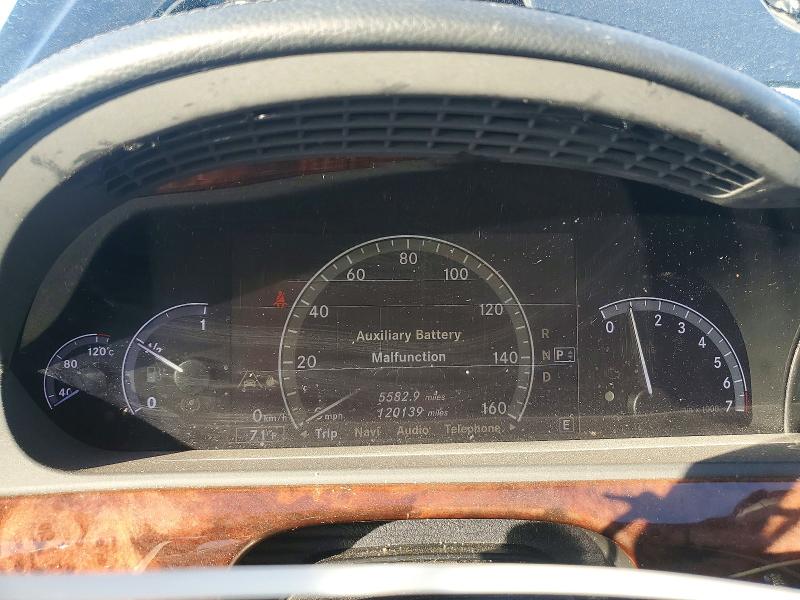 Photo 9 from auction – 2011 MERCEDES-BENZ S with VIN WDDNG7BBXBA403219