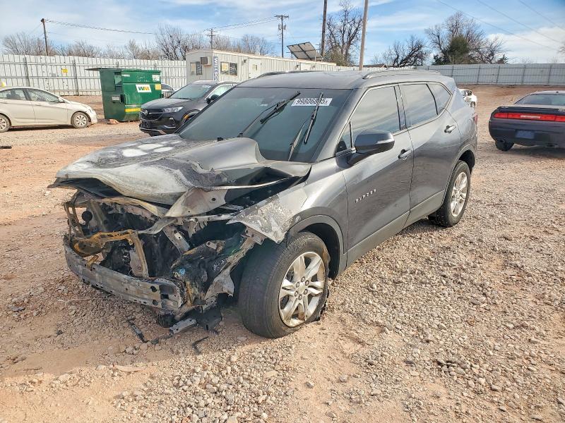 CHEVROLET BLAZER 2021 with VIN 3GNKBJRS3MS560663 - Photo from auction