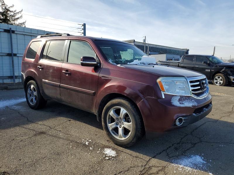 Photo 4 from auction – 2012 HONDA PILOT EXL with VIN 5FNYF3H69CB012438