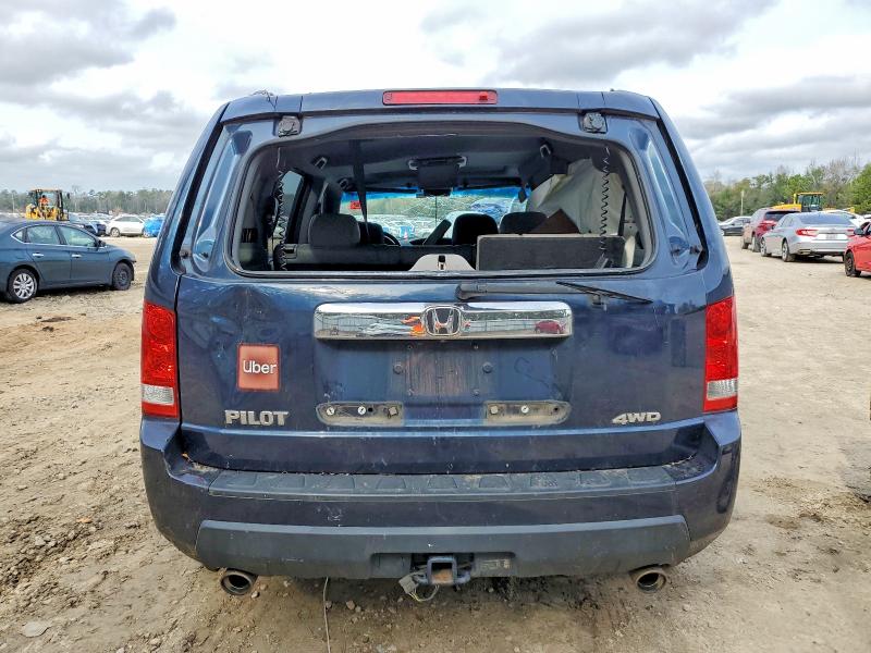 Photo 6 from auction – 2011 HONDA PILOT EXL with VIN 5FNYF4H62BB068192
