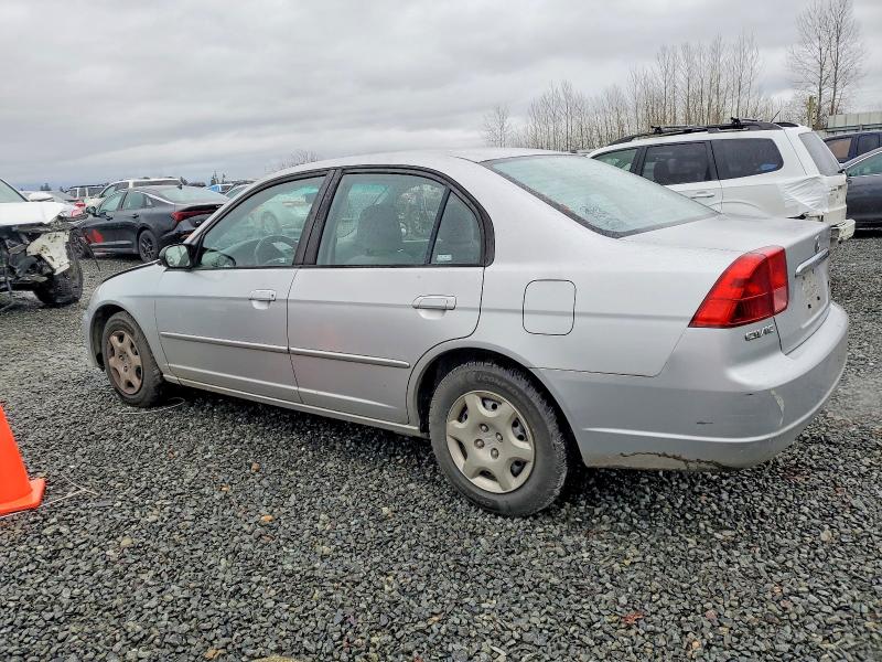 Photo 2 from auction – 2002 HONDA CIVIC LX with VIN JHMES165X2S006774