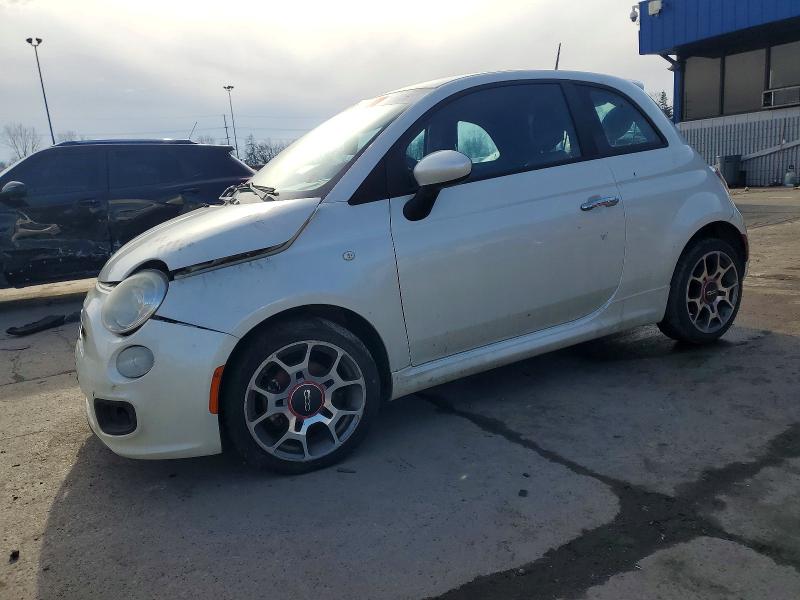 FIAT 500 2012 with VIN 3C3CFFBR9CT366349 - Photo from auction