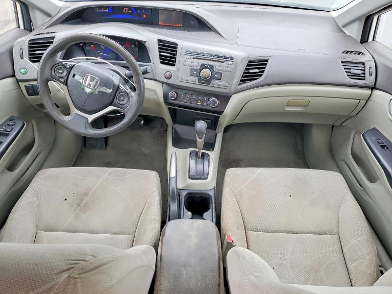 Photo 8 from auction – 2012 HONDA CIVIC LX with VIN 19XFB2F54CE002817