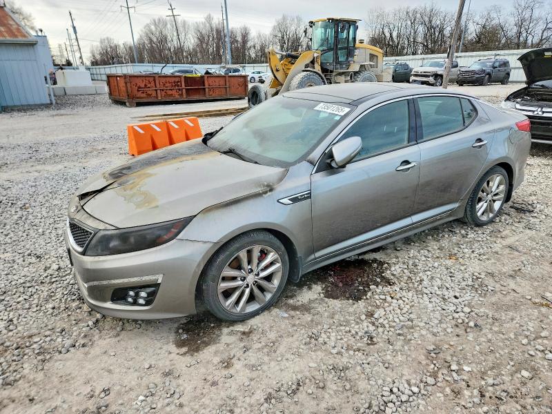 KIA OPTIMA SX 2015 with VIN 5XXGR4A68FG398760 - Photo from auction