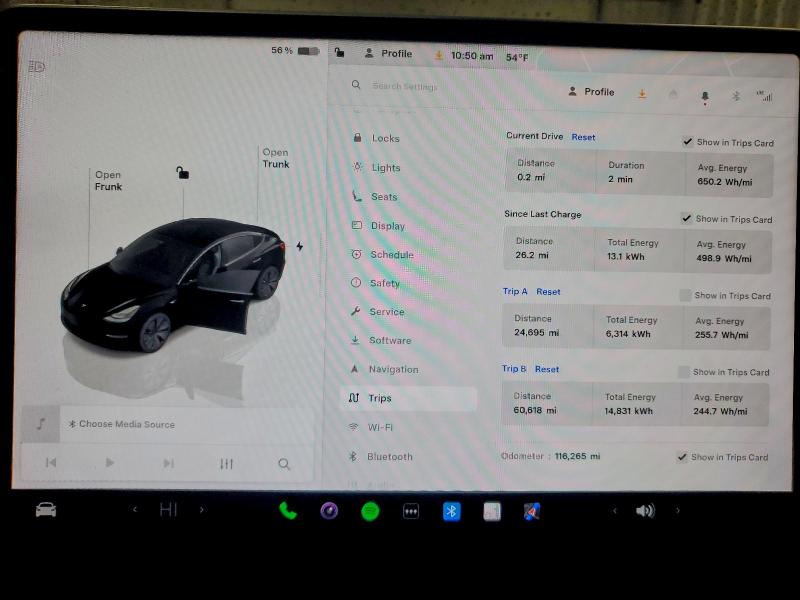 Photo 9 from auction – 2022 TESLA MODEL 3 with VIN 5YJ3E1EA1NF368492