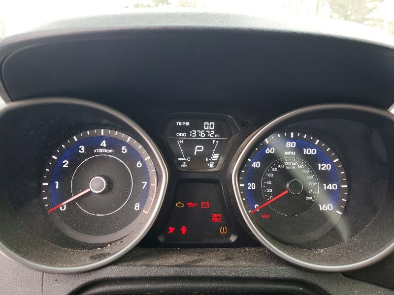 Photo 9 from auction – 2012 HYUNDAI ELANTRA GL with VIN 5NPDH4AE9CH097539