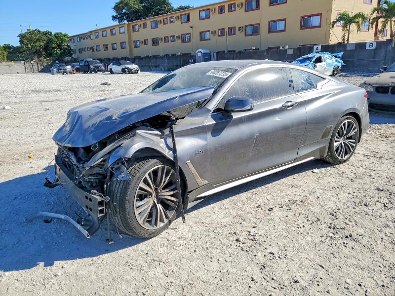 INFINITI Q60 BASE 2017 with VIN JN1CV7EK4HM111241 - Photo from auction