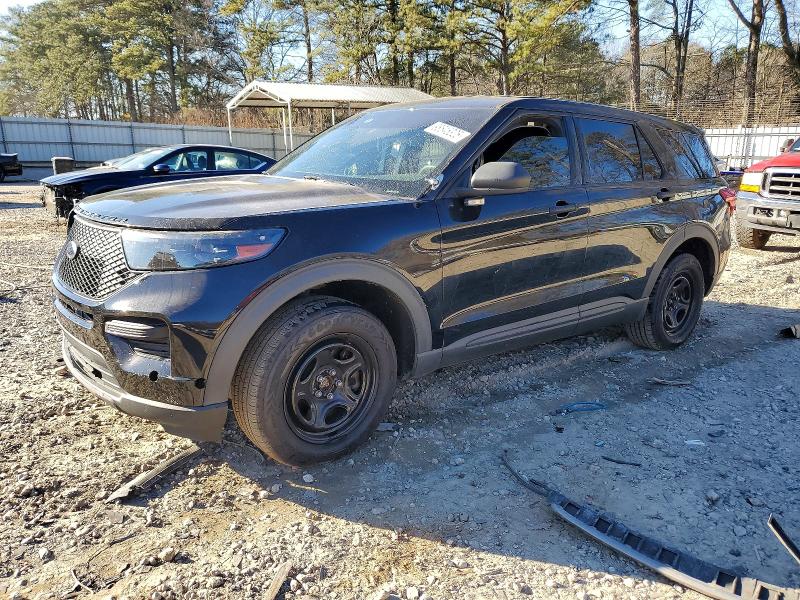 FORD EXPLORER P 2021 with VIN 1FM5K8AB2MGA18491 - Photo from auction
