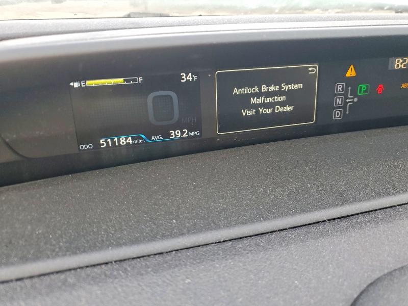 Photo 9 from auction – 2018 TOYOTA PRIUS with VIN JTDKARFU3J3065655