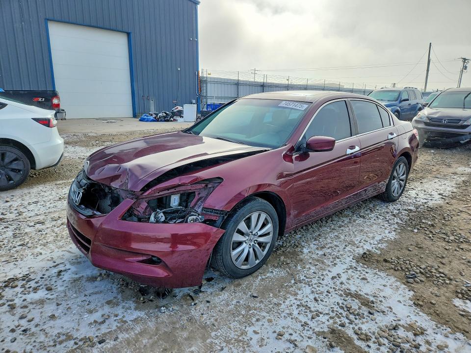 HONDA ACCORD EXL 2012 with VIN 1HGCP3F88CA035568 - Photo from auction