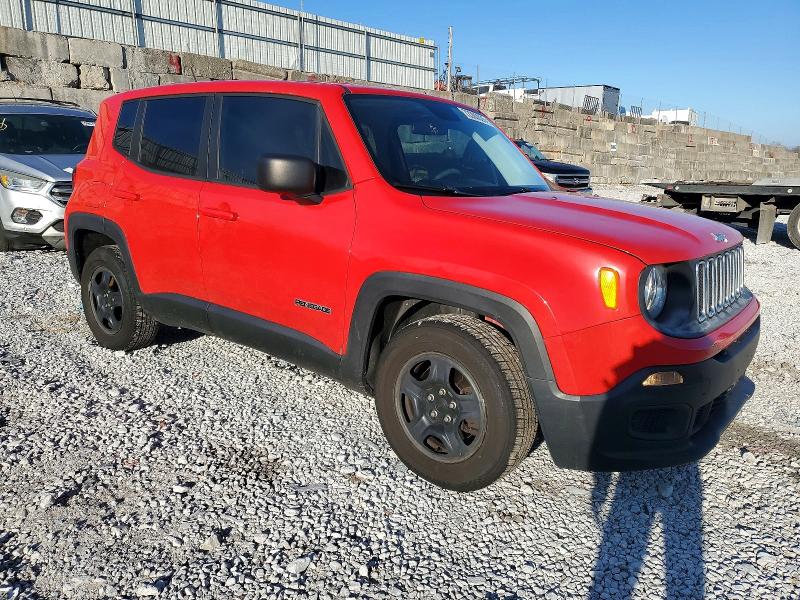 Photo 4 from auction – 2016 JEEP RENEGADE with VIN ZACCJAAT3GPD36478