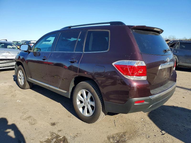 Photo 2 from auction – 2013 TOYOTA HIGHLANDER with VIN 5TDBK3EH6DS263907