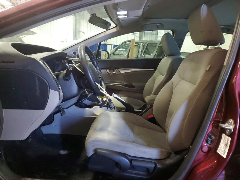 Photo 7 from auction – 2015 HONDA CIVIC LX with VIN 2HGFB2F57FH011988