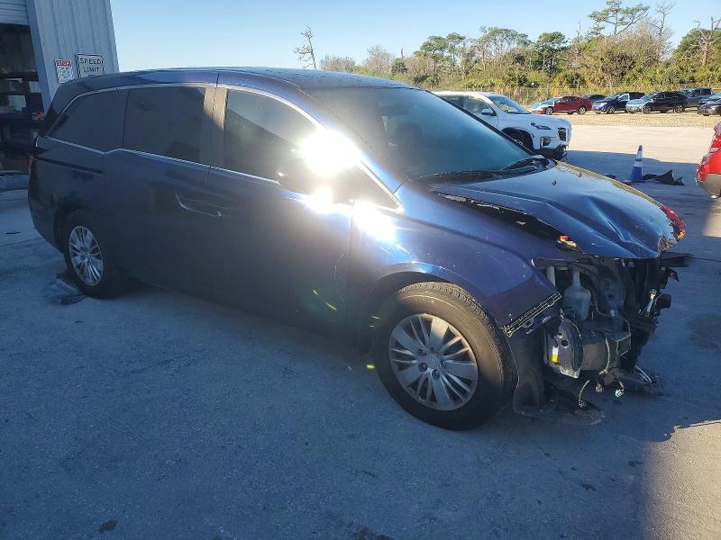 Photo 4 from auction – 2017 HONDA ODYSSEY with VIN 5FNRL5H25HB017505