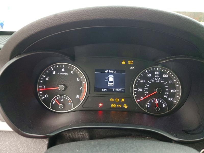 Photo 9 from auction – 2019 KIA OPTIMA with VIN 5XXGU4L12KG315897