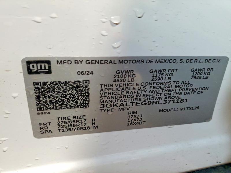 Photo 14 from auction – 2024 GMC TERRAIN SL with VIN 3GKALTEG9RL371181
