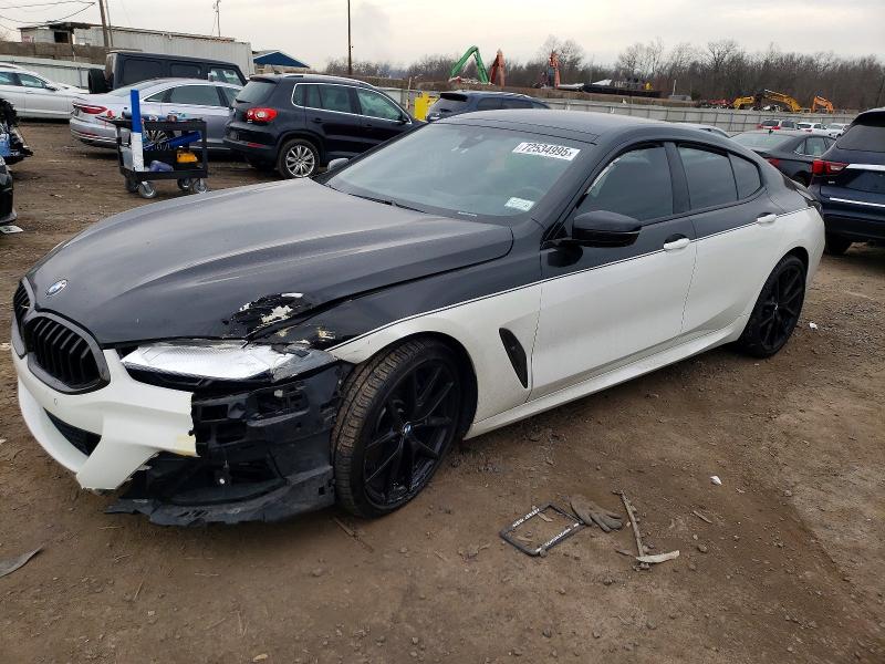 BMW M850XI 2022 with VIN WBAGV8C01NCJ56769 - Photo from auction