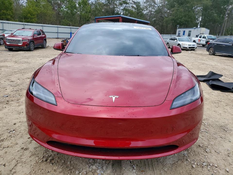 Photo 5 from auction – 2025 TESLA MODEL 3 with VIN 5YJ3E1EB9SF952143