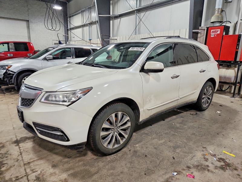 ACURA MDX TECHNO 2015 with VIN 5FRYD4H49FB011772 - Photo from auction