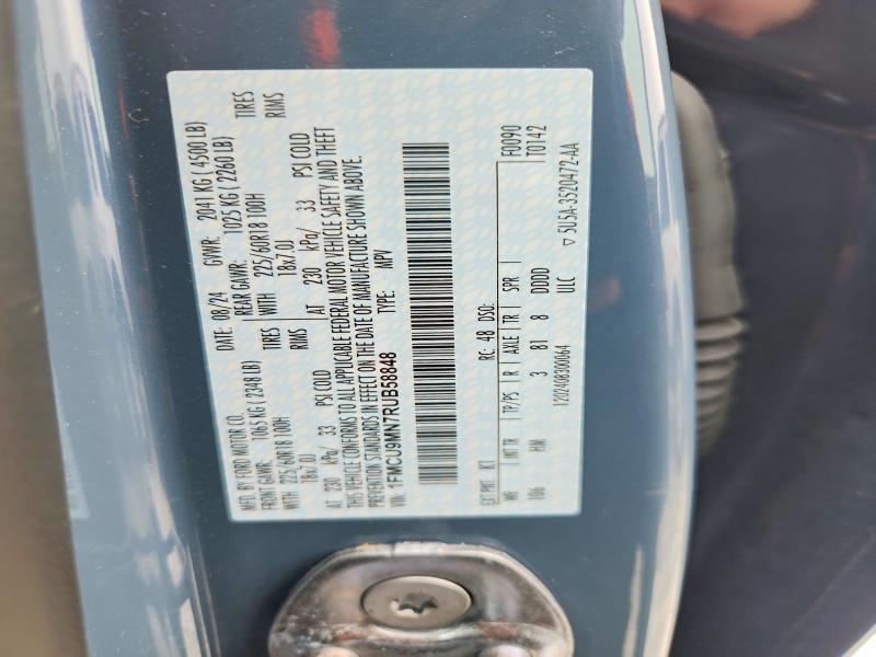 Photo 14 from auction – 2024 FORD ESCAPE ST with VIN 1FMCU9MN7RUB58848