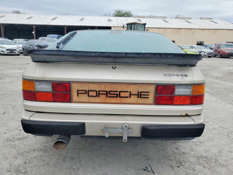 Photo 6 from auction – 1987 PORSCHE 944 with VIN WP0AB094XHN471527