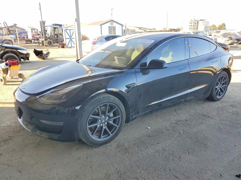 TESLA MODEL 3 2021 with VIN 5YJ3E1EAXMF928783 - Photo from auction