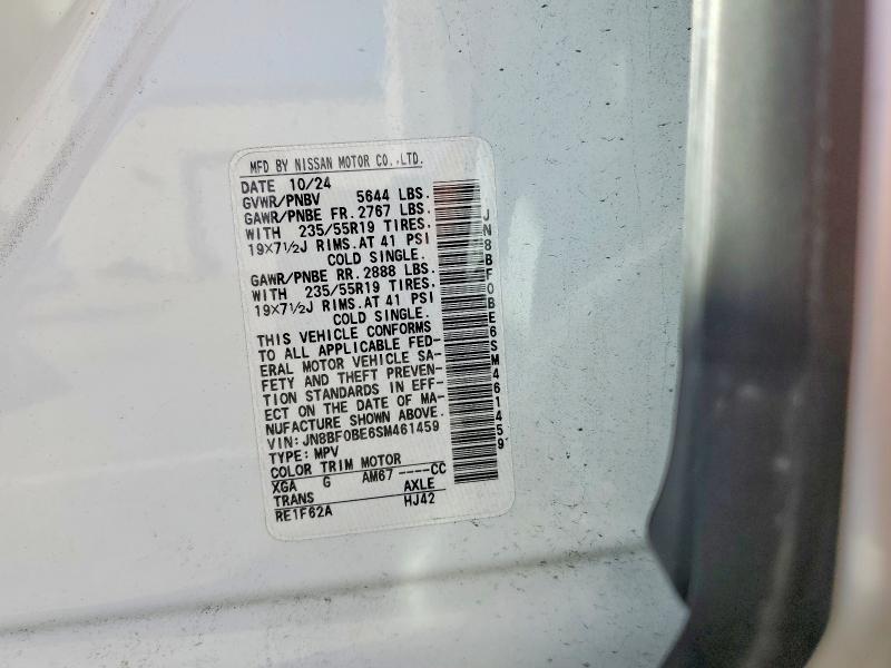 Photo 14 from auction – 2025 NISSAN ARIYA with VIN JN8BF0BE6SM461459