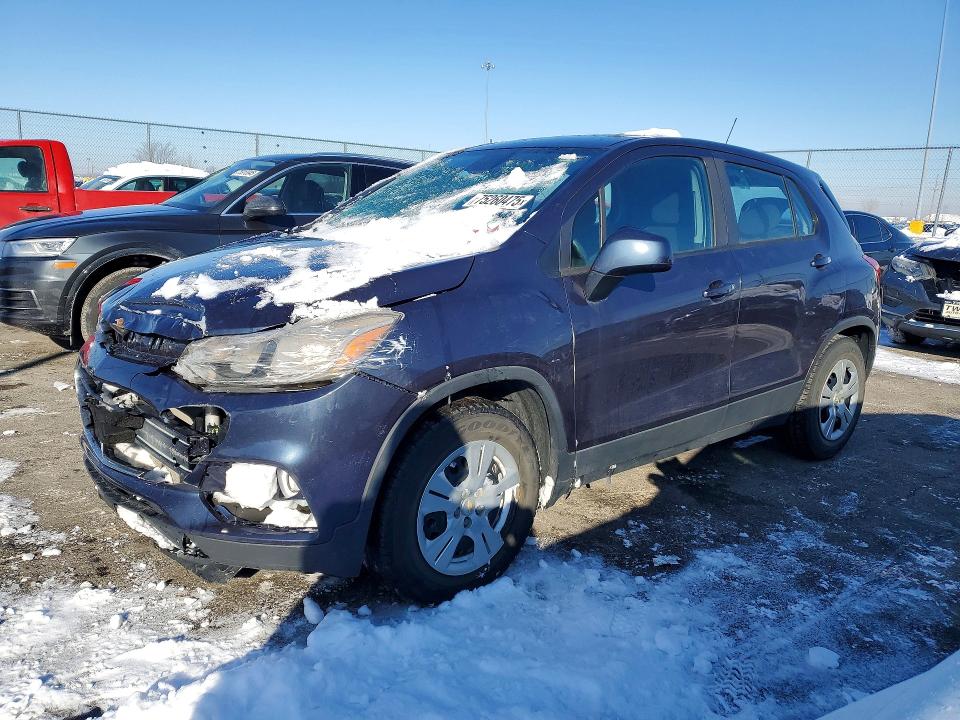 CHEVROLET TRAX 2018 with VIN 3GNCJKSB0JL243128 - Photo from auction