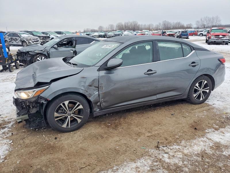 NISSAN SENTRA 2021 with VIN 3N1AB8CV8MY220148 - Photo from auction