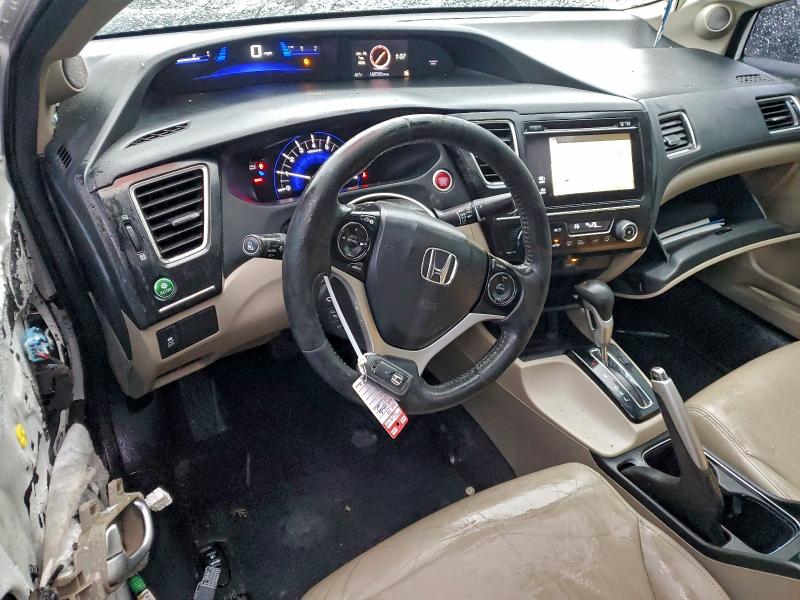 Photo 8 from auction – 2014 HONDA CIVIC EXL with VIN 19XFB2F96EE215600