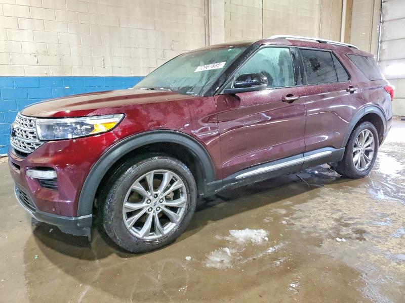 FORD EXPLORER L 2022 with VIN 1FMSK8FH4NGA88866 - Photo from auction