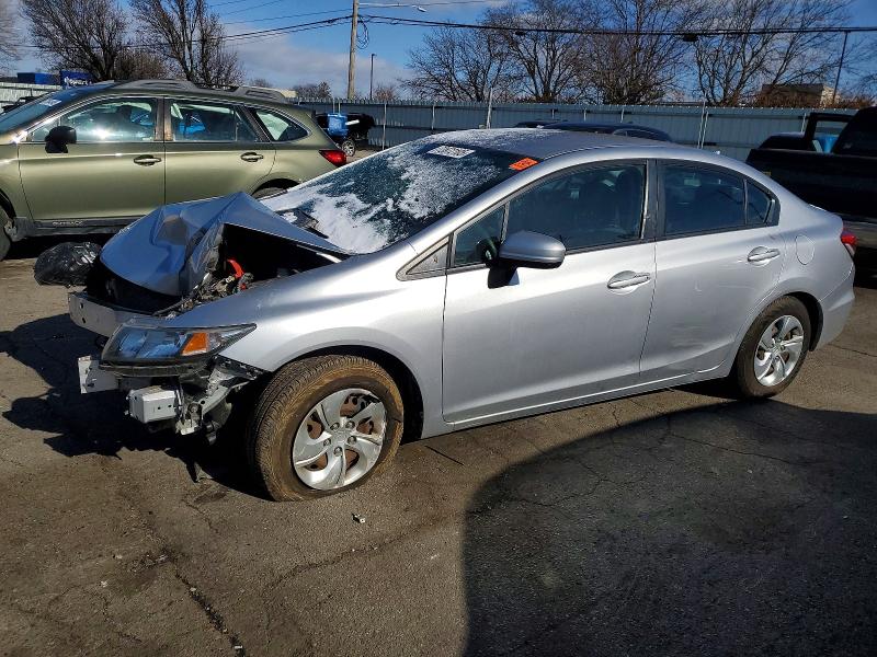 Photo 1 from auction – 2015 HONDA CIVIC LX with VIN 19XFB2F51FE108405