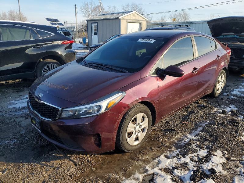 KIA FORTE 2018 with VIN 3KPFK4A76JE169696 - Photo from auction