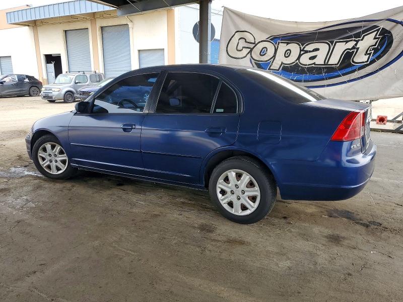 Photo 2 from auction – 2003 HONDA CIVIC EX with VIN 2HGES26883H608181