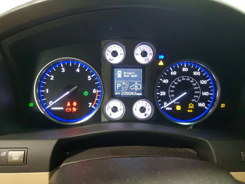 Photo 9 from auction – 2009 LEXUS LX 570 with VIN JTJHY00W494020934