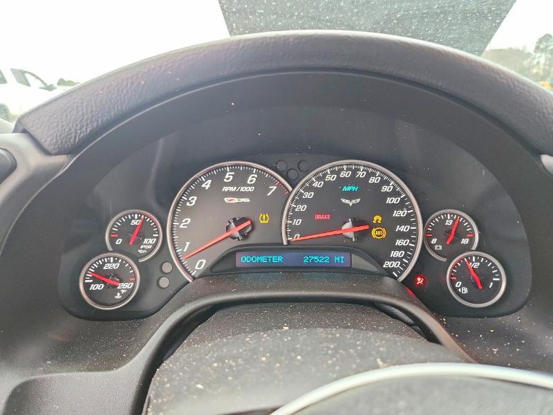 Photo 9 from auction – 2007 CHEVROLET CORVETTE with VIN 1G1YY26E275129521