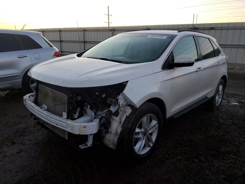 FORD EDGE SEL 2015 with VIN 2FMTK4J83FBB35723 - Photo from auction