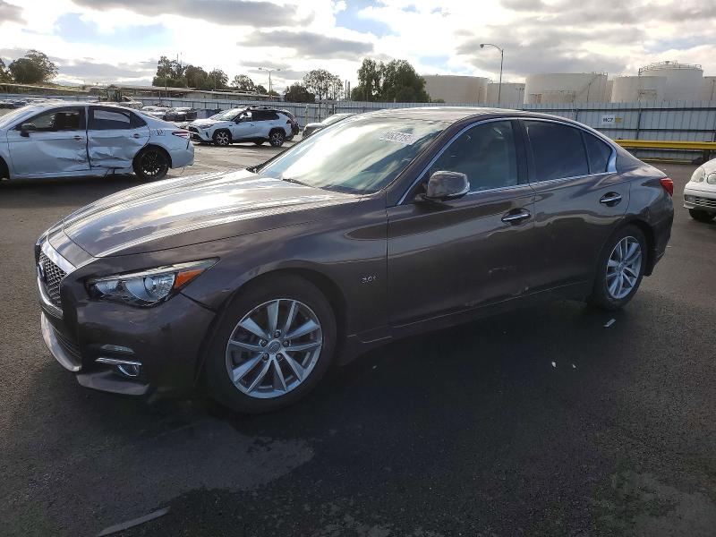 INFINITY Q50 2016 with VIN JN1EV7AP6GM305939 - Photo from auction