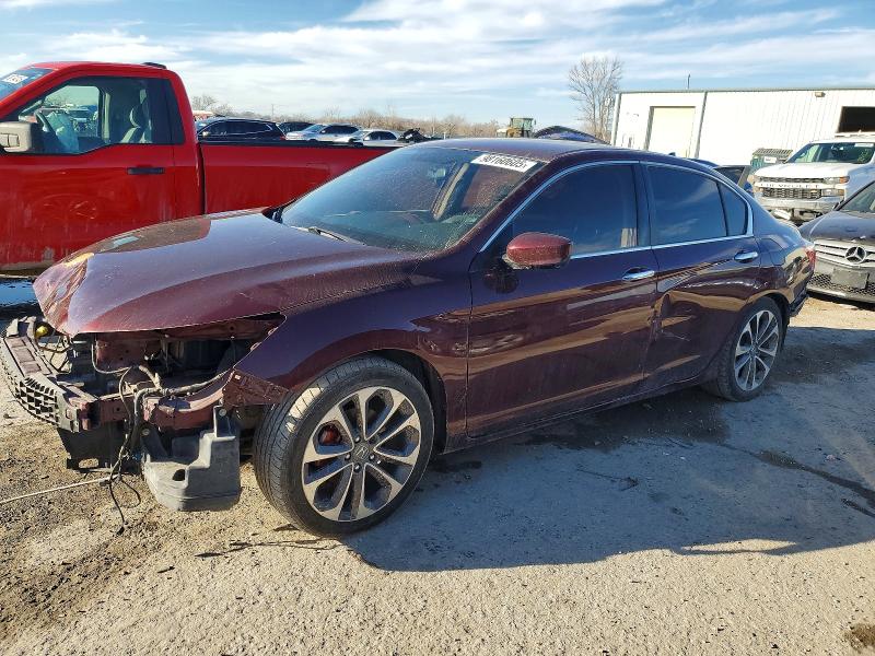 HONDA ACCORD SPO 2015 with VIN 1HGCR2F56FA246489 - Photo from auction