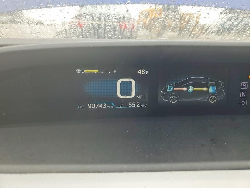 Photo 9 from auction – 2018 TOYOTA PRIUS with VIN JTDKARFU6J3063446