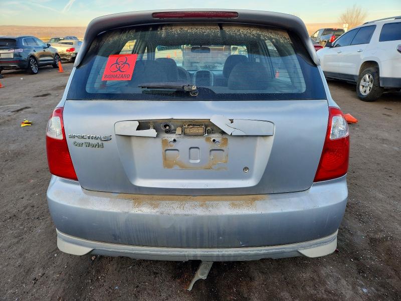 Photo 6 from auction – 2006 KIA SPECTRA5 with VIN KNAFE161965262979