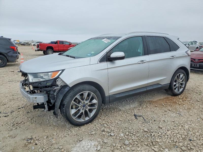 FORD EDGE TITAN 2015 with VIN 2FMTK3K86FBC39194 - Photo from auction