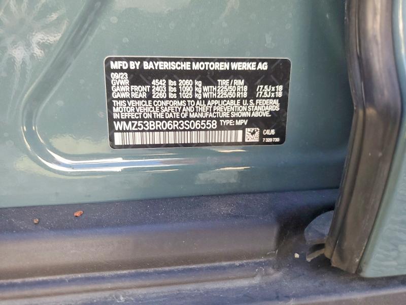 Photo 14 from auction – 2024 MINI COOPER S C with VIN WMZ53BR06R3S06558