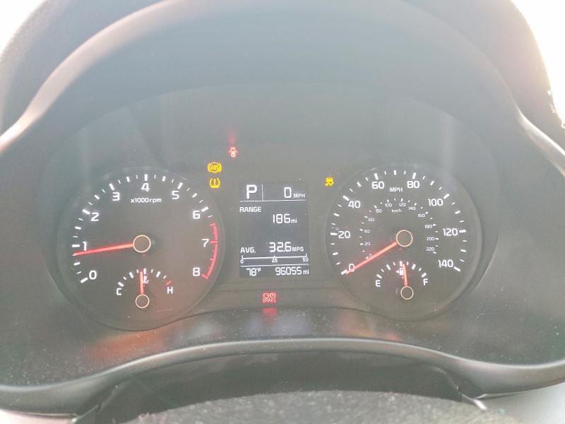 Photo 9 from auction – 2019 KIA RIO S with VIN 3KPA24AB5KE214532