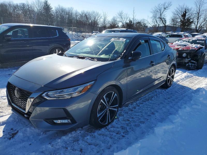NISSAN SENTRA SR 2022 with VIN 3N1AB8DV2NY272813 - Photo from auction