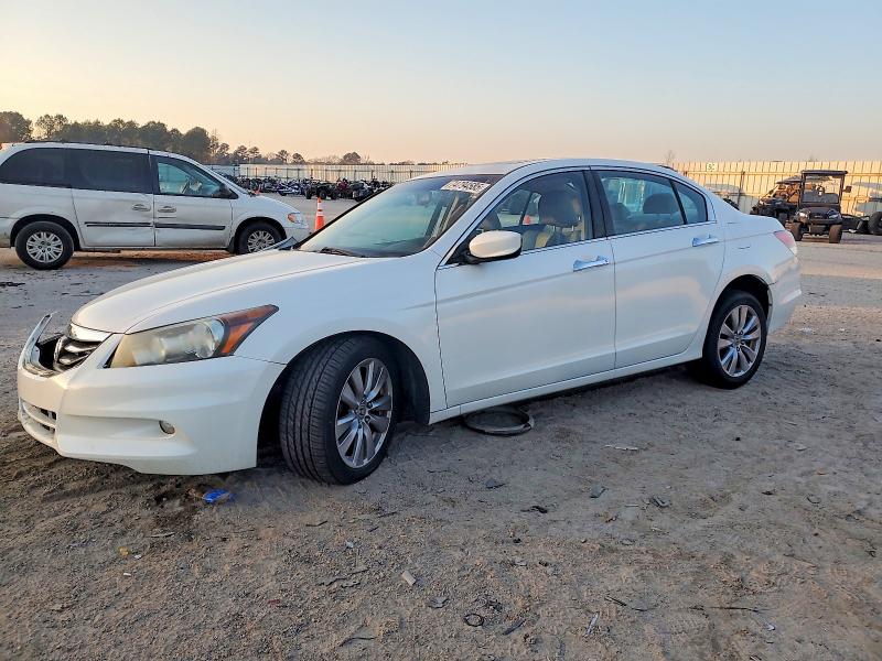 HONDA ACCORD EXL 2012 with VIN 1HGCP3F87CA030216 - Photo from auction